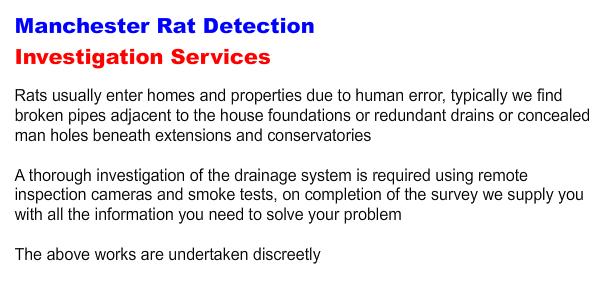 manchester rat investigations